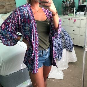 Kimono with pockets